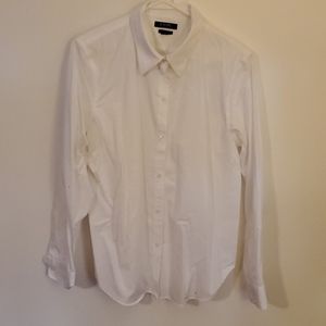 Chaps white cotton shirt